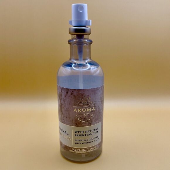 Bath & Body Works Aroma Mineral Stone Spa Essential Oil Mist- New- Discontinued - Picture 2 of 6
